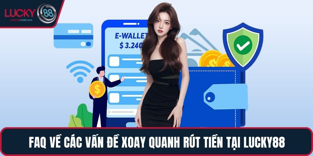 FAQ về các vấn đề xoay quanh rút tiền tại LUCKY88