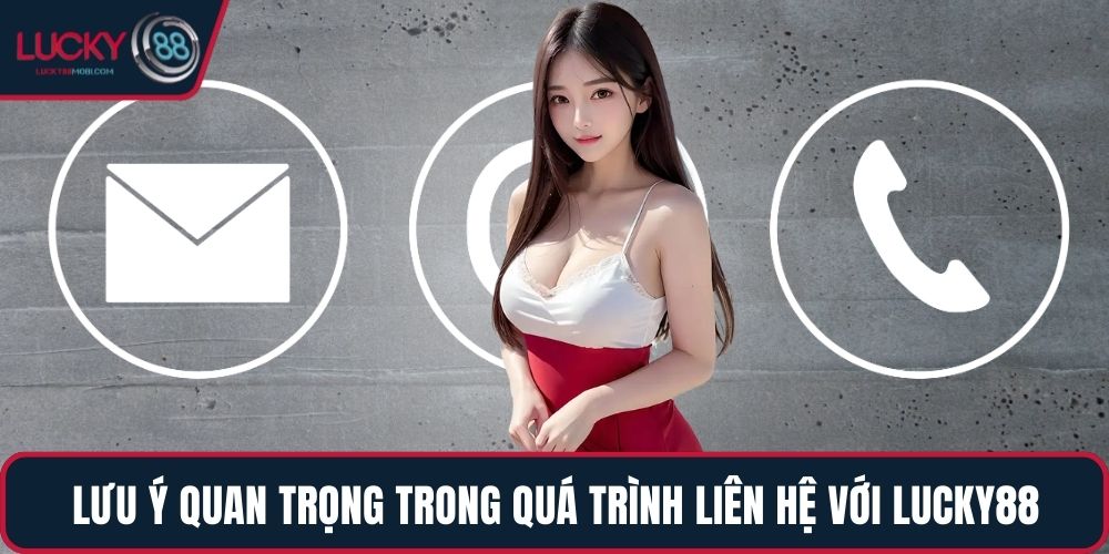 Lưu ý quan trọng trong quá trình liên hệ với LUCKY88