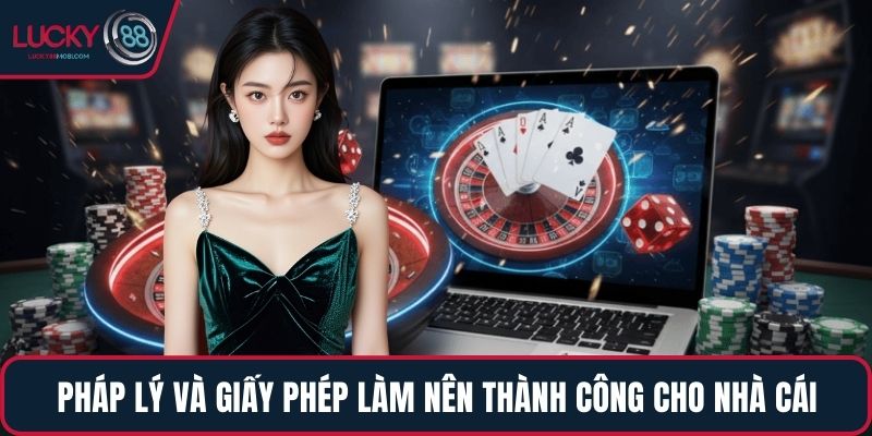 Pháp lý và giấy phép làm nên thành công cho nhà cái